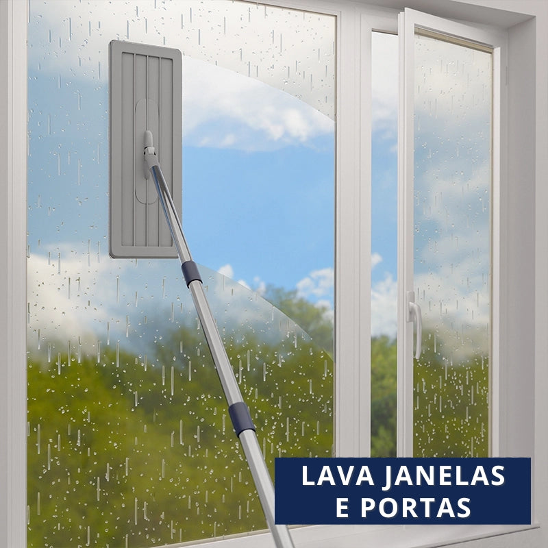 Conjunto multifuncional de esfregão e balde para lavagem e secagem Mop PRO