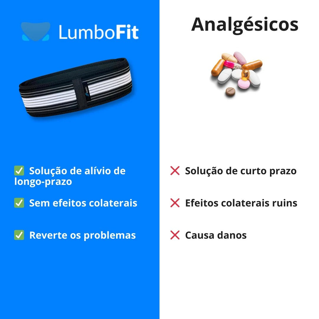 Cinto para dor nas costas - LumboFit®