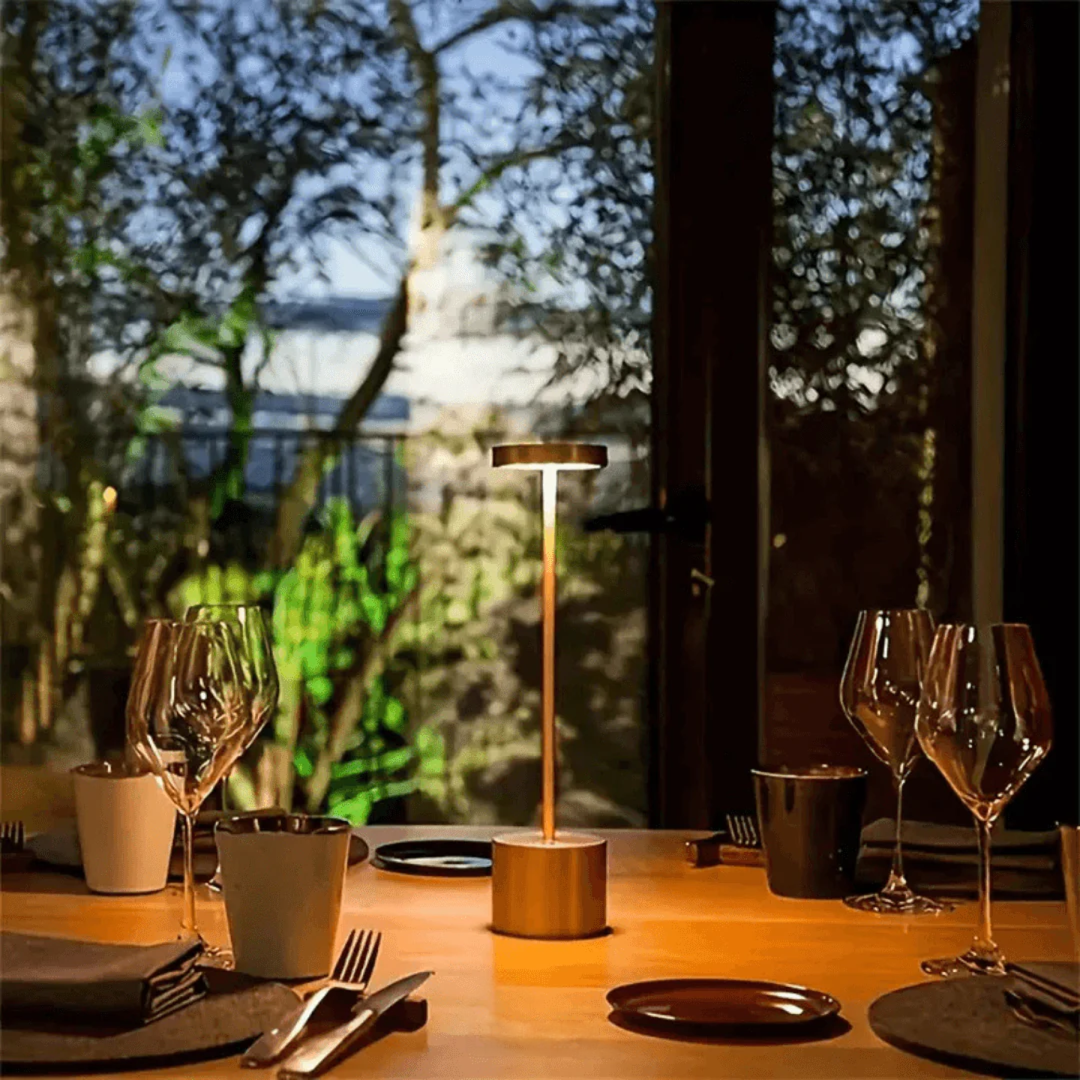 Luminária de Mesa Recarregável Sem Fio