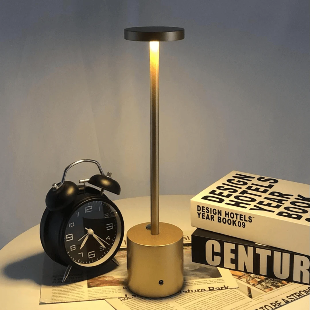 Luminária de Mesa Recarregável Sem Fio
