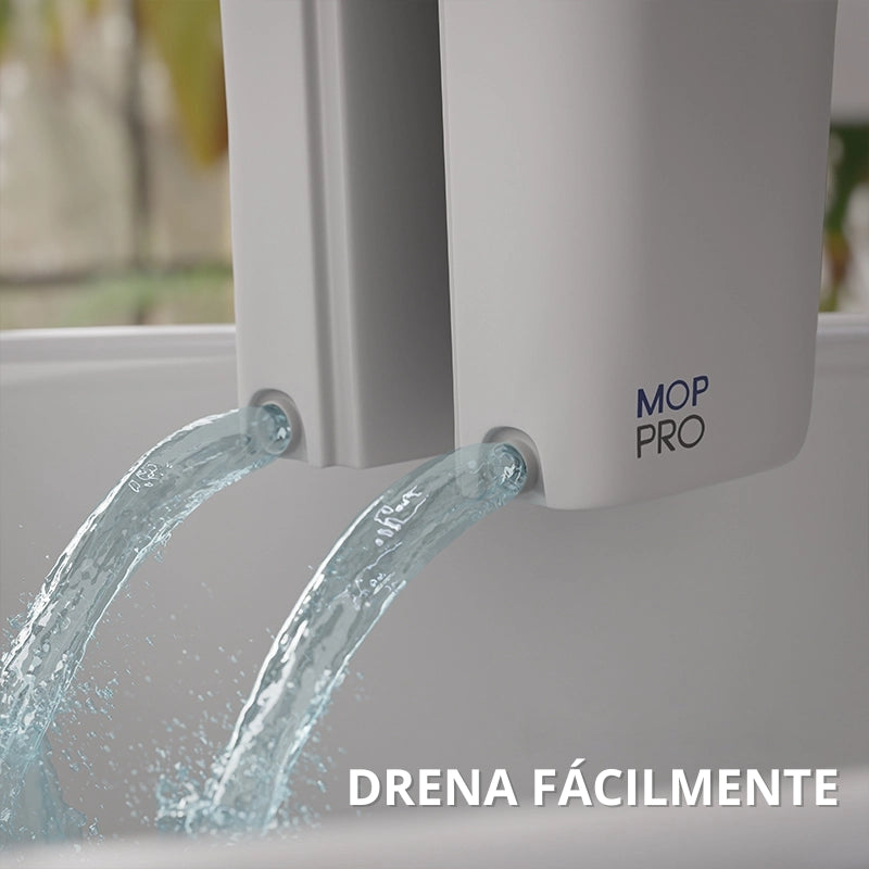 Conjunto multifuncional de esfregão e balde para lavagem e secagem Mop PRO