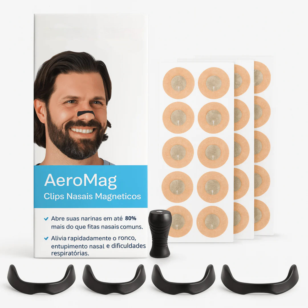 AeroMag - Melhore Sua Respiração! Compre 1 Leve 4