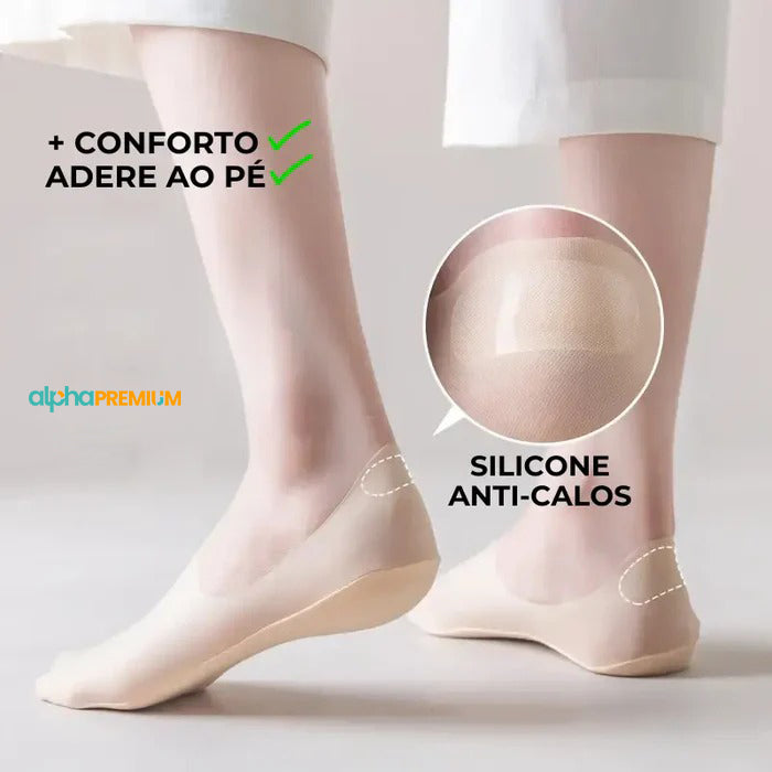 Meias Invisíveis Ortopédicas StepComfort® - [SOMENTE HOJE COMPRE 3 LEVE 5]