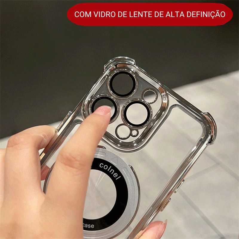 Capa para celular anti-queda galvanizada (Compatível com iPhone 15)