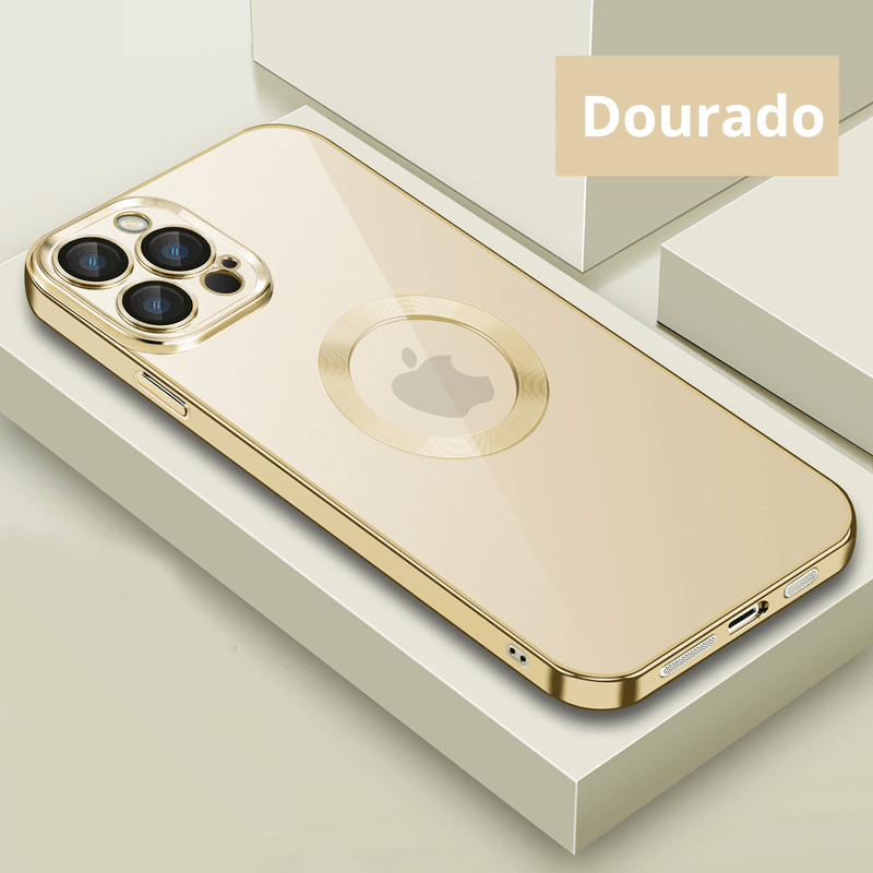 Capa Protetora de Luxo para iPhone - Alpha Premium